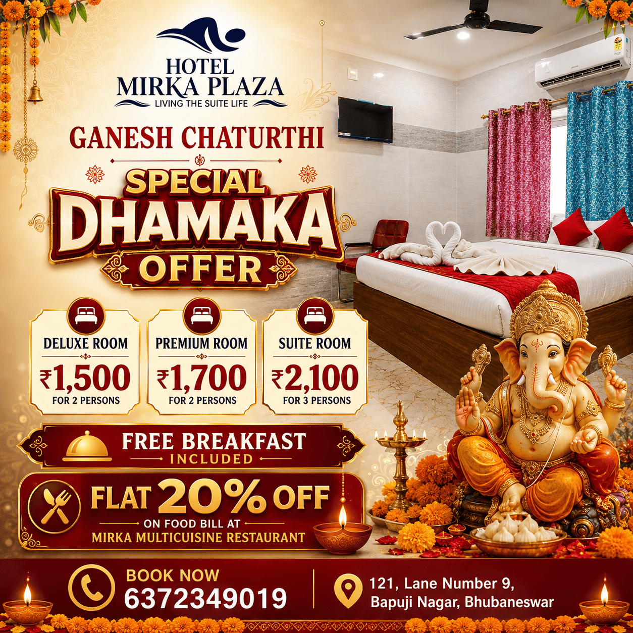Hotel Mirka Plaza,3 star hotel in Bhubaneswar,3 star hotel in Bapuji Nagar,Best 3 star hotel Bhubaneswar,Affordable hotel in Bhubaneswar,Best hotels near Bhbaneshwar Airport,Best hotels near Bhbaneshwar Railway Station,hotels near me bhubaneswar,hotels near me bhubaneswar airport,hotels near me bhubaneswar railway station,3 star hotel near me bhubaneswar Odisha.